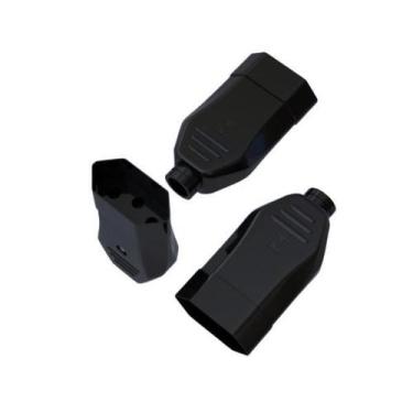 Imagem de Plugue Fêmea Nbr14136  10A 250V 2P+T - Casa Das Tomadas, 250v