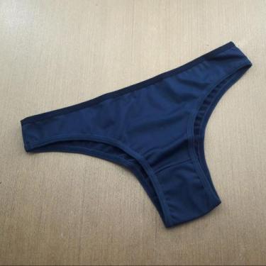 Imagem de Calcinha Tanga Básica em Poliéster - Calcinha Zoraide - MTX Moda