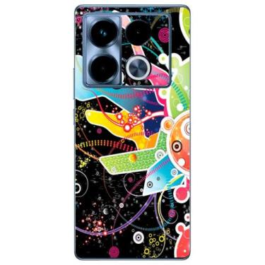 Imagem de Capa Adesivo Skin058 Verso Para Infinix Note 40 Pro 4G X6850 - KawaSki