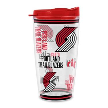 Imagem de Rico Industries NBA Basketball Portland Trail Blazers Mayhem Double Wall 473.6 g Tritan Tumbler