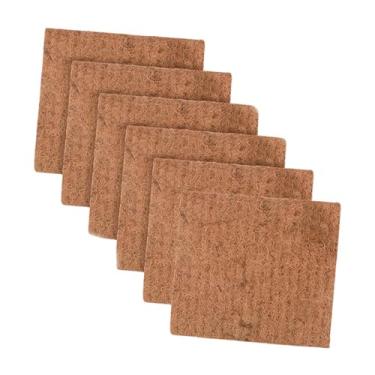 Imagem de ＡＷＨＡＯ Almofadas para nidificação de galinha, 6 peças, suprimentos para aves, fácil de usar, tapete para répteis, galinheiro, acessórios para colocar ovos,