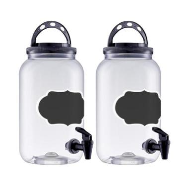 Imagem de Kit 2 Suqueira Lousa Com Torneira Para 3,6 Litros Alça Retrátil - Band