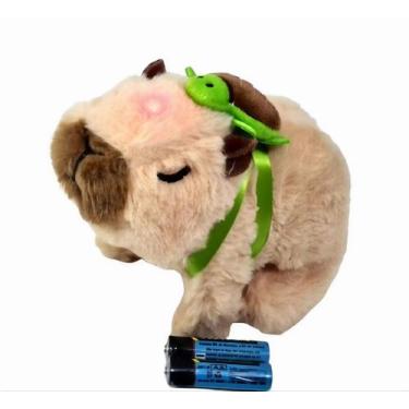 Imagem de Capivara De Pelúcia Com Led,som E Pilhas Grátis  Interativa - Speed To