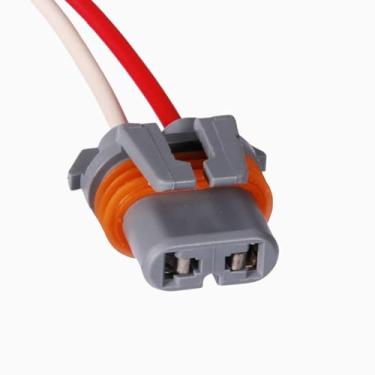 Imagem de Reparo Chicote 02 Vias Blazer S10 Silverado Lampada Farol Milha Lampada 9006 Farol Baixo Aplica Se Terminal Ete7813