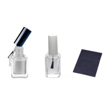 Imagem de Tinta Retoque Tira Risco Carro Mitsubishi Prata - Sterling - Jhow Ades