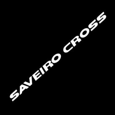 Imagem de Faixa Traseiro Saveiro Cross G5 G6 - Modelo 4 Branco  - Jhow Adesivos