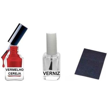 Imagem de Tinta Retoque Tira Risco Carro Jac - Vermelho Cereja  - Jhow Adesivos