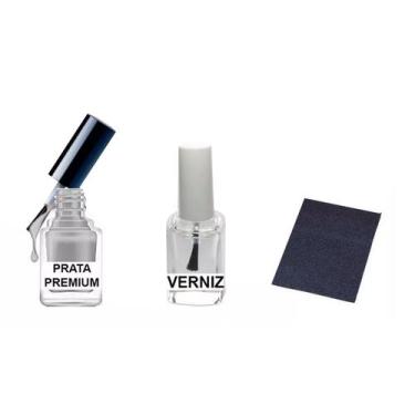 Imagem de Tinta Retoque Tira Risco Carro Toyota Prata - Premium  - Jhow Adesivos