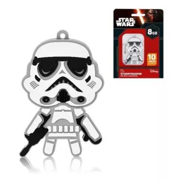 Imagem de Pendrive 8gb Star Wars Stormtrooper Multilaser Pd039