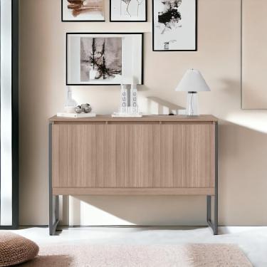 Imagem de Buffet Aparador Industrial Para Sala Dakar Montana Preto