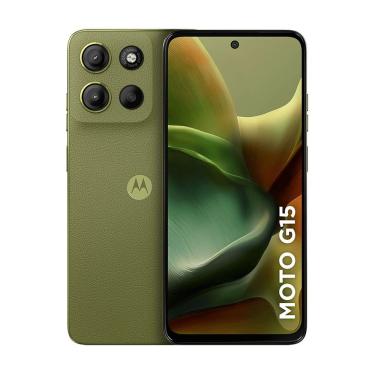 Imagem de Smartphone Motorola Moto G15 256GB 4GB RAM+8GB Ram Boost Verde