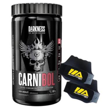 Imagem de Carnibol Isolado 900G Chocolate + Luva Adaptogen Darknes - Darkness