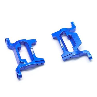 Imagem de TREAL TRX-4M K10 High Trail Front/Rear Bumper Mounts Aluminum 7075 Upgrades for TRX4M 1/18 RC Crawler(Blue)