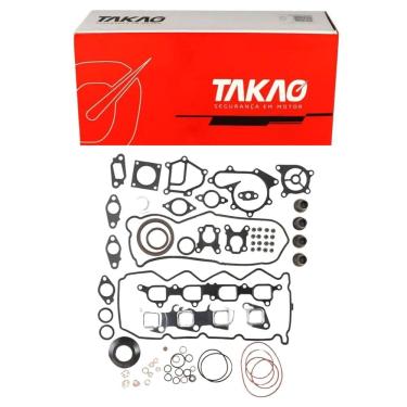 Imagem de Junta Completa S/ Cabecote C/ Retentor (Jg) Pathfinder Sel 2.5 16V 2005 A 2011 / Frontier Sel 2.5 16V 2005 A 2011 - Takao Jscbrd24Da