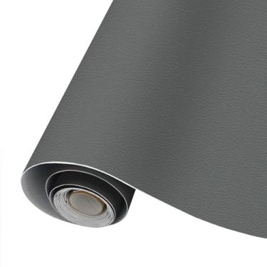Imagem de CHEIGHY Kit De Reparo Couro Para Móveis - Material Pu Avançado, Remendo Autoadesivo Forte Sofá 17X79 "Fita Vinil Estofamento Assento Carro, Sofá, C