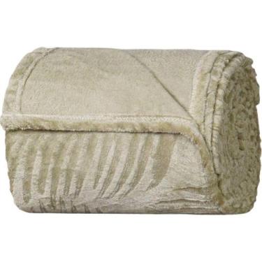 Imagem de Manta Casal Brushed New Microfibra Flannel 100% Poliéster 180x230 Folh