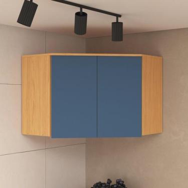 Imagem de Armário para Cozinha Aéreo Canto Oblíquo Florença - Moveis Sul