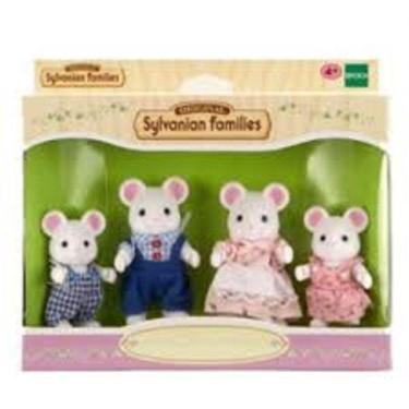 Imagem de Sylvanian Families Família dos Ratos Brancos - Epoch Magia
