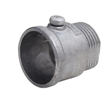 Imagem de Conector Reto Alumínio S/ Vedação Rosca Externa BSP – Wetzel | 2" CSP-35 Cód. E001080070