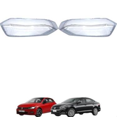 Imagem de Par lente farol volkswagen polo virtus 2017 a 2022 - AUTOMOTIVE IMPORT