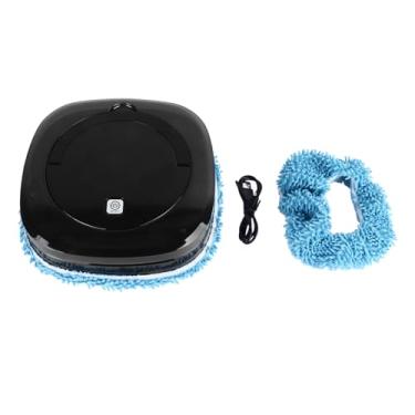 Imagem de Robô de limpeza USB Recarregável Slim Automático Mãe Automática e Limpador a seco Máquina de esfregaço robótico silencioso para piso duro Cabelo de animais ABS 1150G