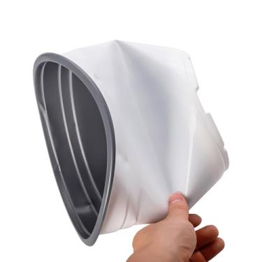 Imagem de Pssopp Capacidade: 1,57 Galões 6 Peças Brancas Espessadas Versão Calibre: 20,6cm ID do fornecedor: White Dual Cor 210 Material de Flowerpot de Plástico: PP (Tamanho da embalagem: 21 21 (4)