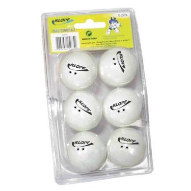 Imagem de Bolas para Tenis de Mesa - Klopf, nacional, Unissex, Branco, Único