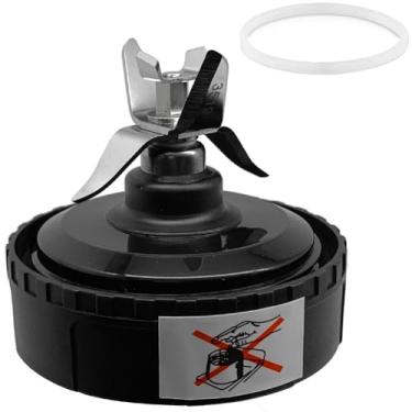 Imagem de Lâmina de substituição de 6 barbatanas para liquidificador profissional Ninja BL660 1100w, BL740 30, BL770 BL770AMZ, BL771 30, BL773CO, BL780 BL780CO, BL663CO, acessório de peça de lâmina compatível