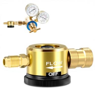 Imagem de Ferramenta de purga de nitrogênio, regulador de nitrogênio HVAC, ferramentas de purga de nitrogênio metálico, ferramenta de regulador de purga de nitrogênio, regulador de fluxo de nitrogênio ajustável