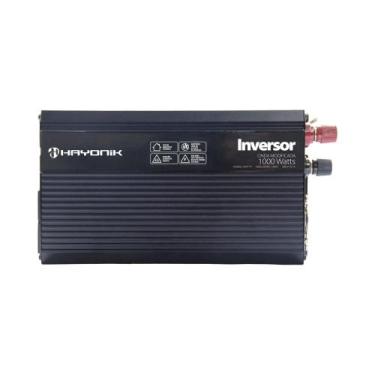 Imagem de Inversor Automotivo MSW Onda Modificada 1000W 12V/220V Hayonik - 84820