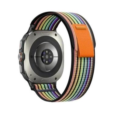 Imagem de Pulseira Esportiva De Nylon Para Samsung Galaxy Watch Ultra 47mm, Aces