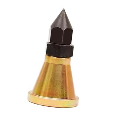 Imagem de Esquirla Suporte de macaco de parafuso ajustável Suporte de macaco flexível para maquinista para grandes fresadoras Trabalho de nivelamento de construção, 18t