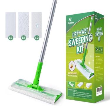 Imagem de Sweeper Mop Eyliden Lock Tight Design 36 almofadas descartáveis