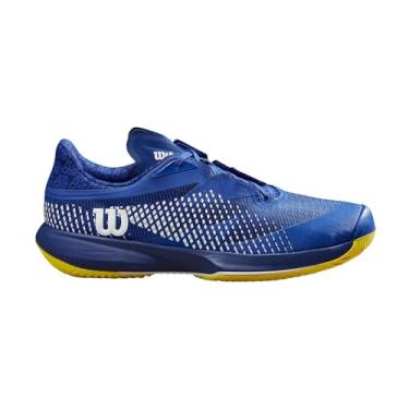 Imagem de Wilson Tênis de Argila KAOS Swift 1.5 Masculino, Bluing Sulphur Spring Blue Print, 45 1/3 EU
