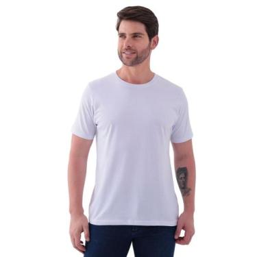 Imagem de Camiseta Masculina Premium 100% Algodão Fio Penteado 30.1 Gramatura 18