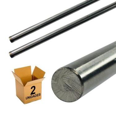 Imagem de Barras Inox Maciço Para Churrasqueiras 60cm X 12.6mm - 2 Un - DL