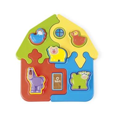 Imagem de Puzzle Mania Fazenda Tateti Brinquedo Didático Infantil Animais Criati
