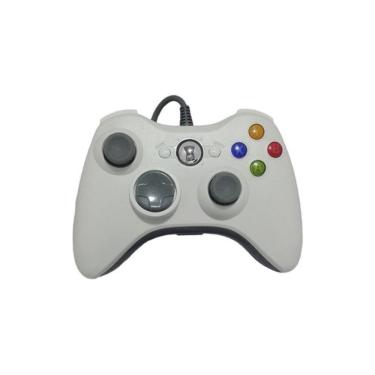 Imagem de Cabo de controle Xbox 360 Hais White para Xbox e PC