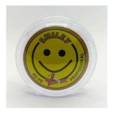 Imagem de Kit Com 3 Yoyo York Profissional Smiley Eixo Fixo Ioio,yo-yo, Translúc