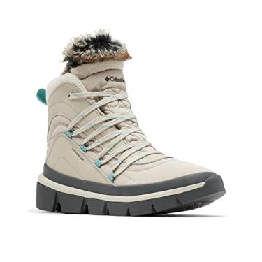 Imagem de Columbia Bota de neve feminina Keetley Shorty, Argila clara/Verde empoeirado, 12