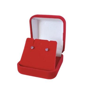 Imagem de Brinco De Ouro 18k750 Segundo Furo Cartilagem Zirconia Ametista 5mm - 