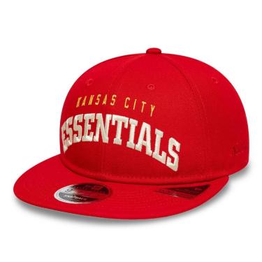 Imagem de Bone New Era 9FIFTY RETRO CROWN  Kansas City Chiefs NFL Vermelho-Masculino