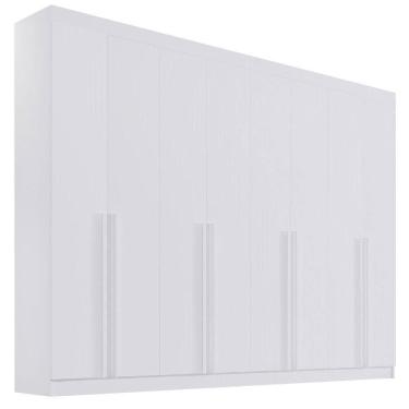 Imagem de Guarda Roupa Daymont Branco 8 Portas 8 Gavetas D?doro