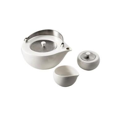 Imagem de Conjunto para Chá Bule Açucareiro e Cremeira 3 peças Magppie