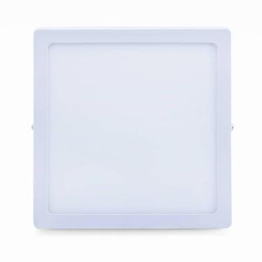Imagem de Plafon Led Sobrepor 6w Quadrado 6500k Branco Frio Bivolt -unidade