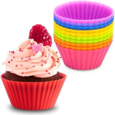 Imagem de Kit 12 Pecas Forma de Silicone - Sortida - Cores sortidas