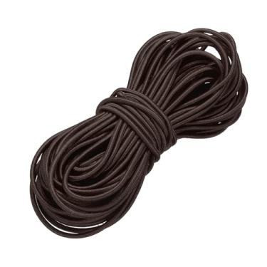 Imagem de PATIKIL Cordão elástico elástico, corda elástica de 1/20.3 cm x 49' de poliéster resistente para caiaque corda elástica para caiaque lona gravata barco barraca acampamento artesanato faça você mesmo