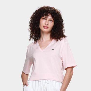 Imagem de Camiseta Lacoste Casual Feminina-Feminino