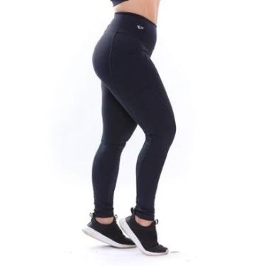 Imagem de Calça Legging ElementFit Suplex Poliamida Com Bolso Lateral Feminina-Feminino
