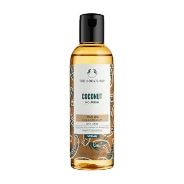 Imagem de The Body Shop Óleo de coco brilhantemente nutritivo pré-xampu para cabelo, 17 ml